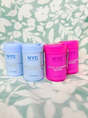 NYC Travel Facial Cleansing Wipes 30 Count 💖